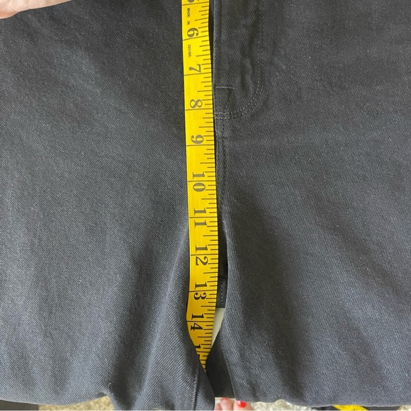 Good American Good Boy Black Raw Hem Jeans Size 8/29 - Picture 9 of 9